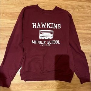 “stranger things” crewneck